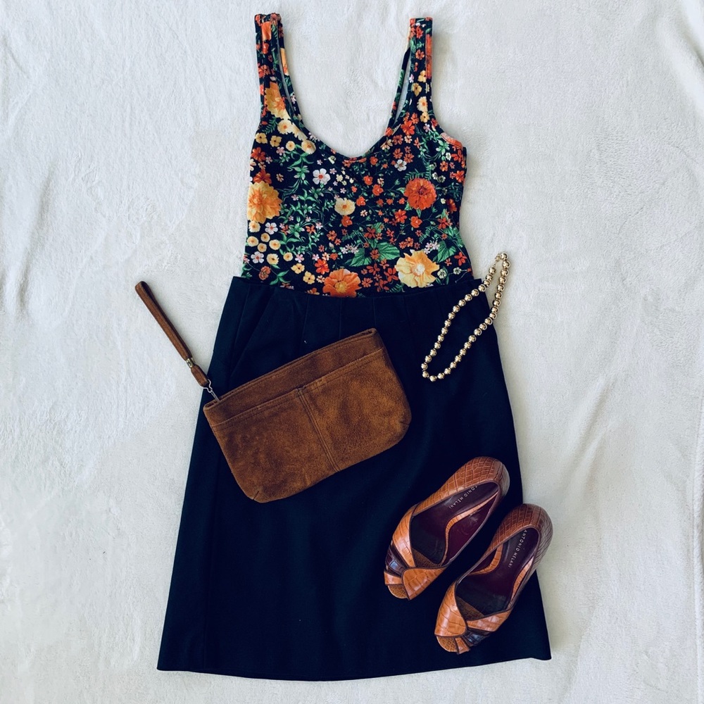 Banana Republic Black Stretchy Pencil Skirt